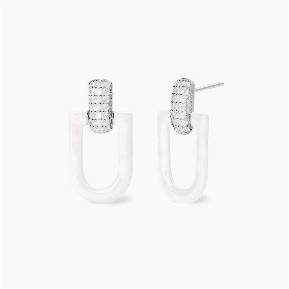 Orecchini Mabina Donna Roma in Argento Zircone 563986 - 563986
